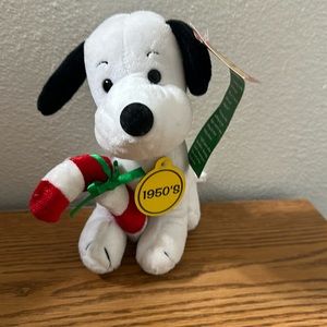 1950’s Celebrate 60 Years of Peanuts Snoopy with Candy Cane